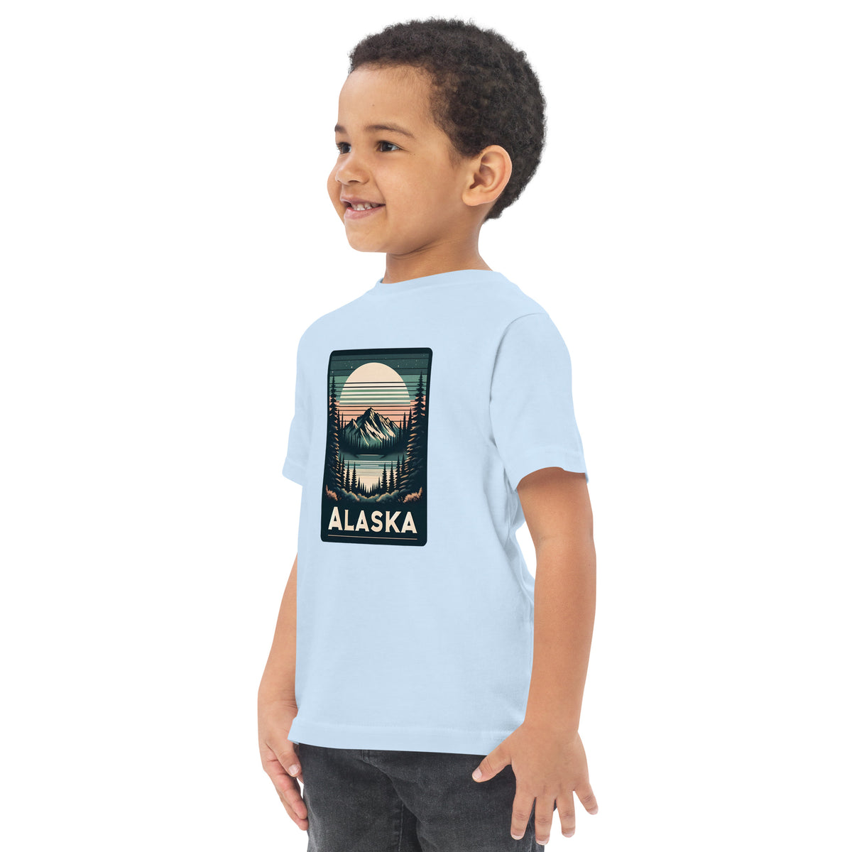 Wild Alaska Toddler jersey t-shirt