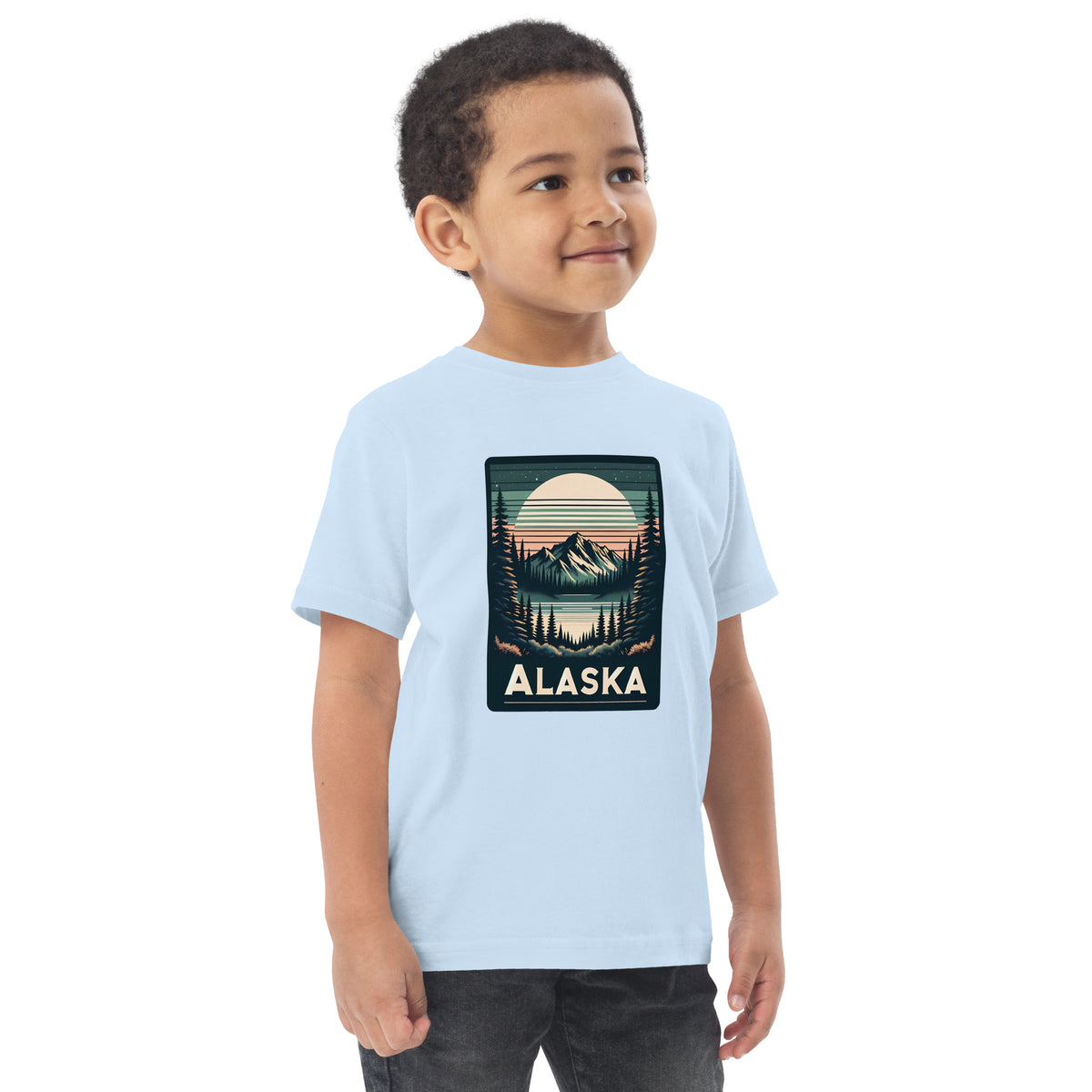 Wild Alaska Toddler jersey t-shirt