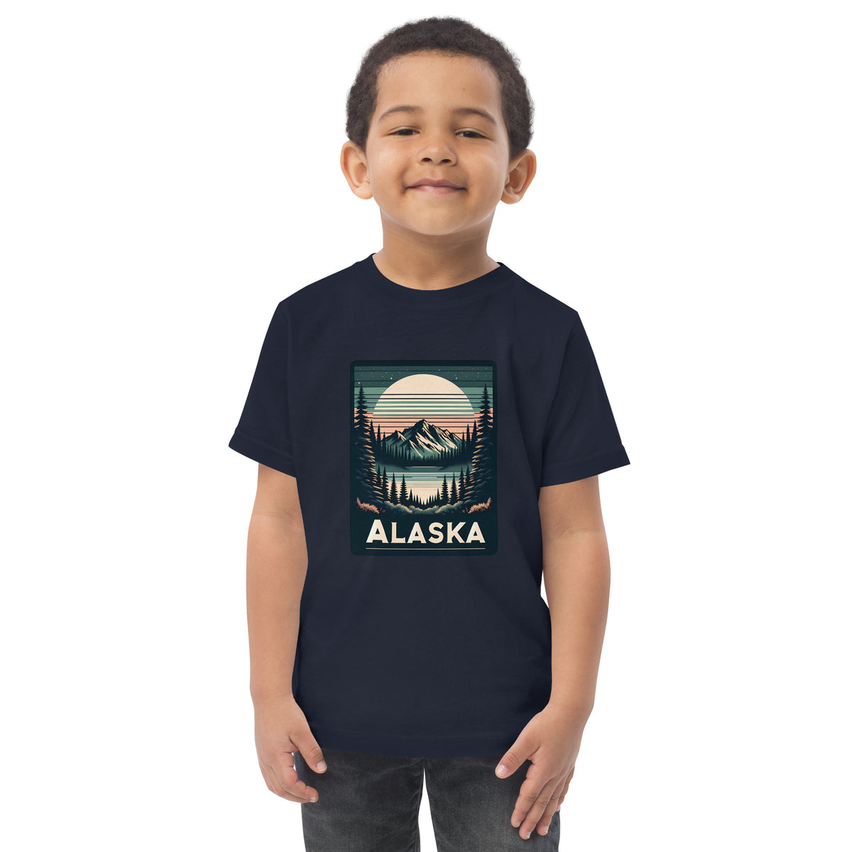 Wild Alaska Toddler jersey t-shirt