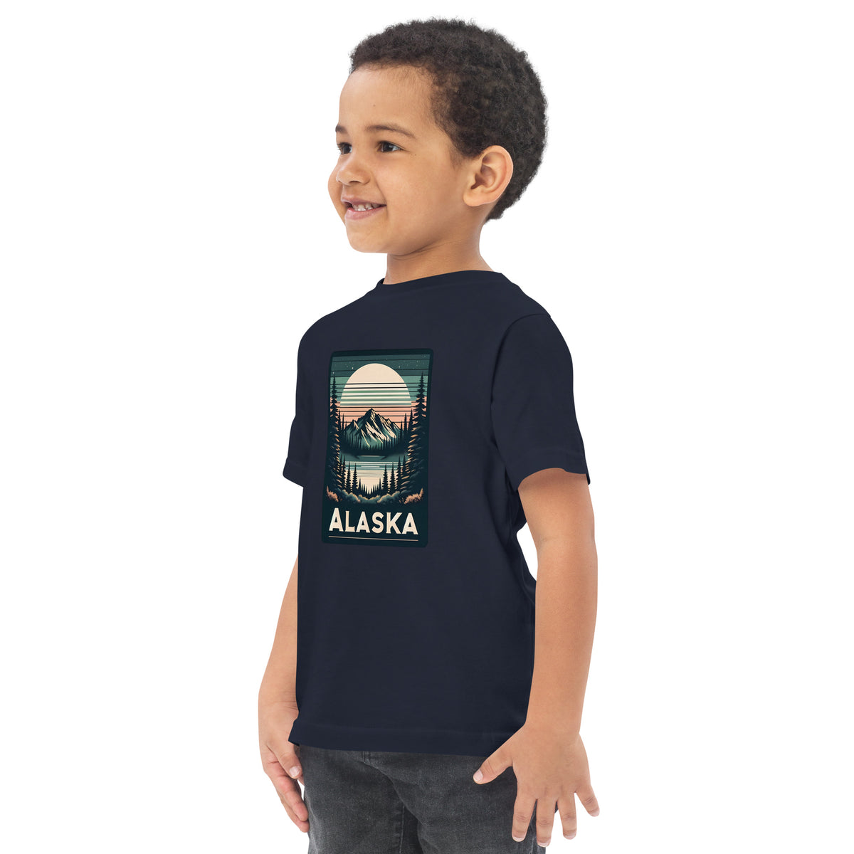 Wild Alaska Toddler jersey t-shirt