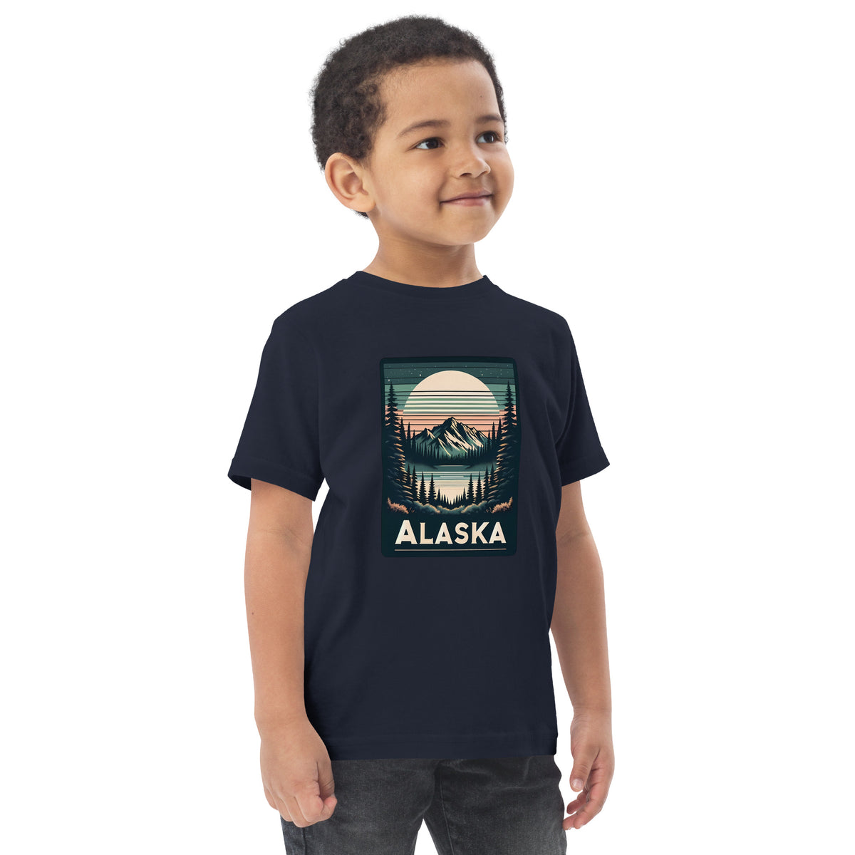 Wild Alaska Toddler jersey t-shirt