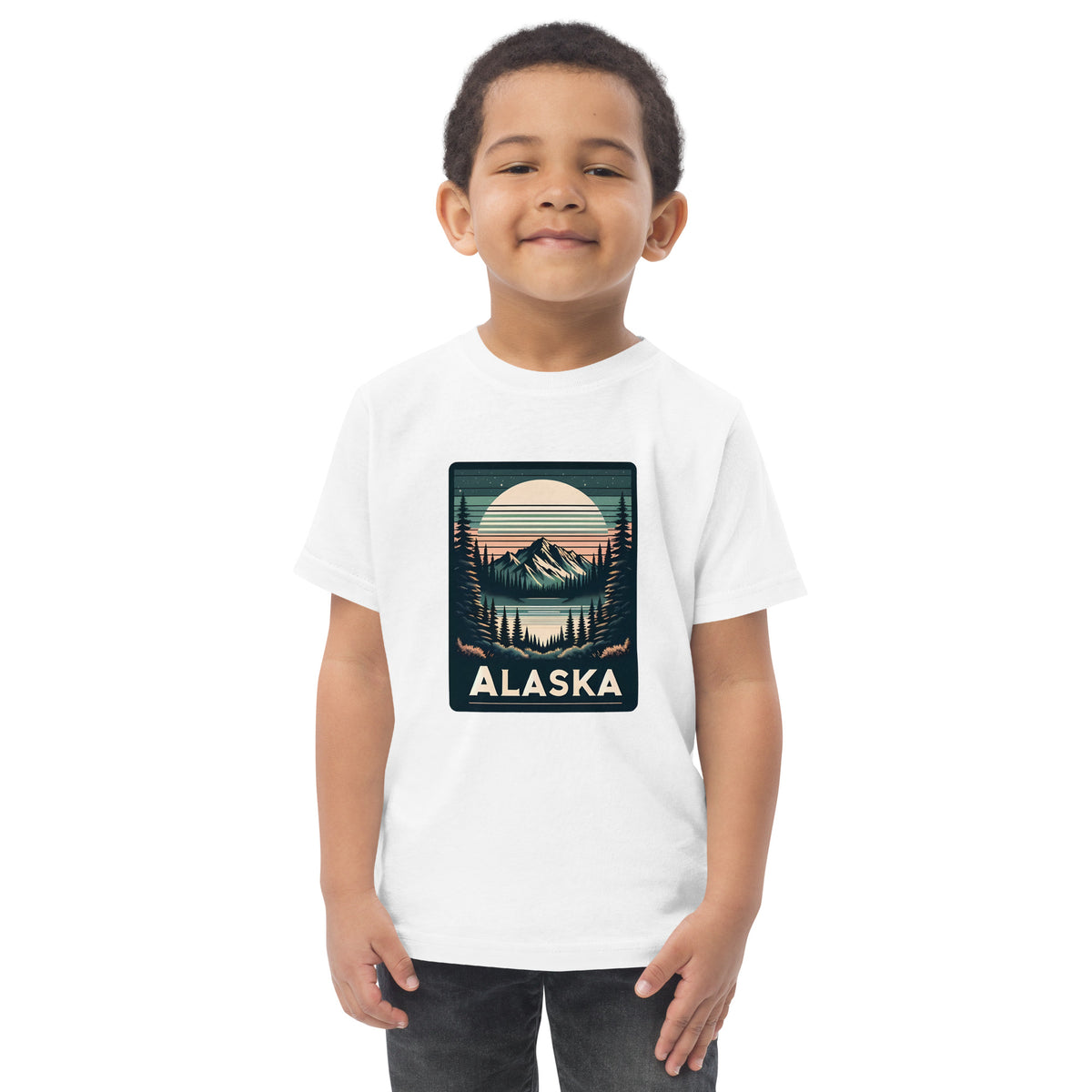 Wild Alaska Toddler jersey t-shirt