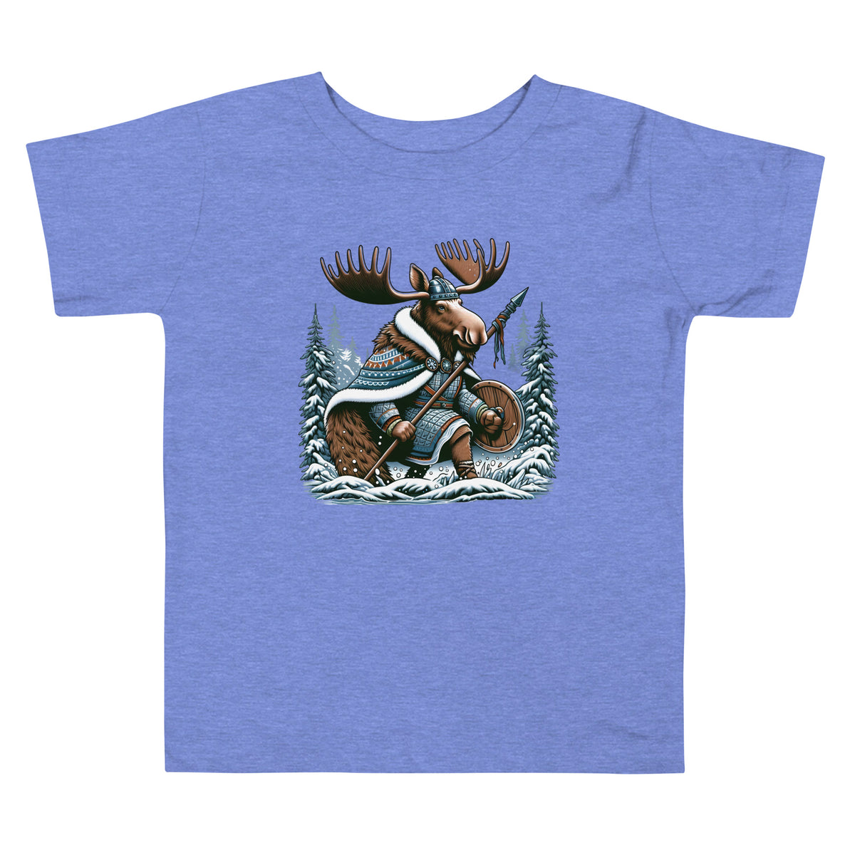 Alaskan Viking Moose Hunter - Toddler Short Sleeve Tee