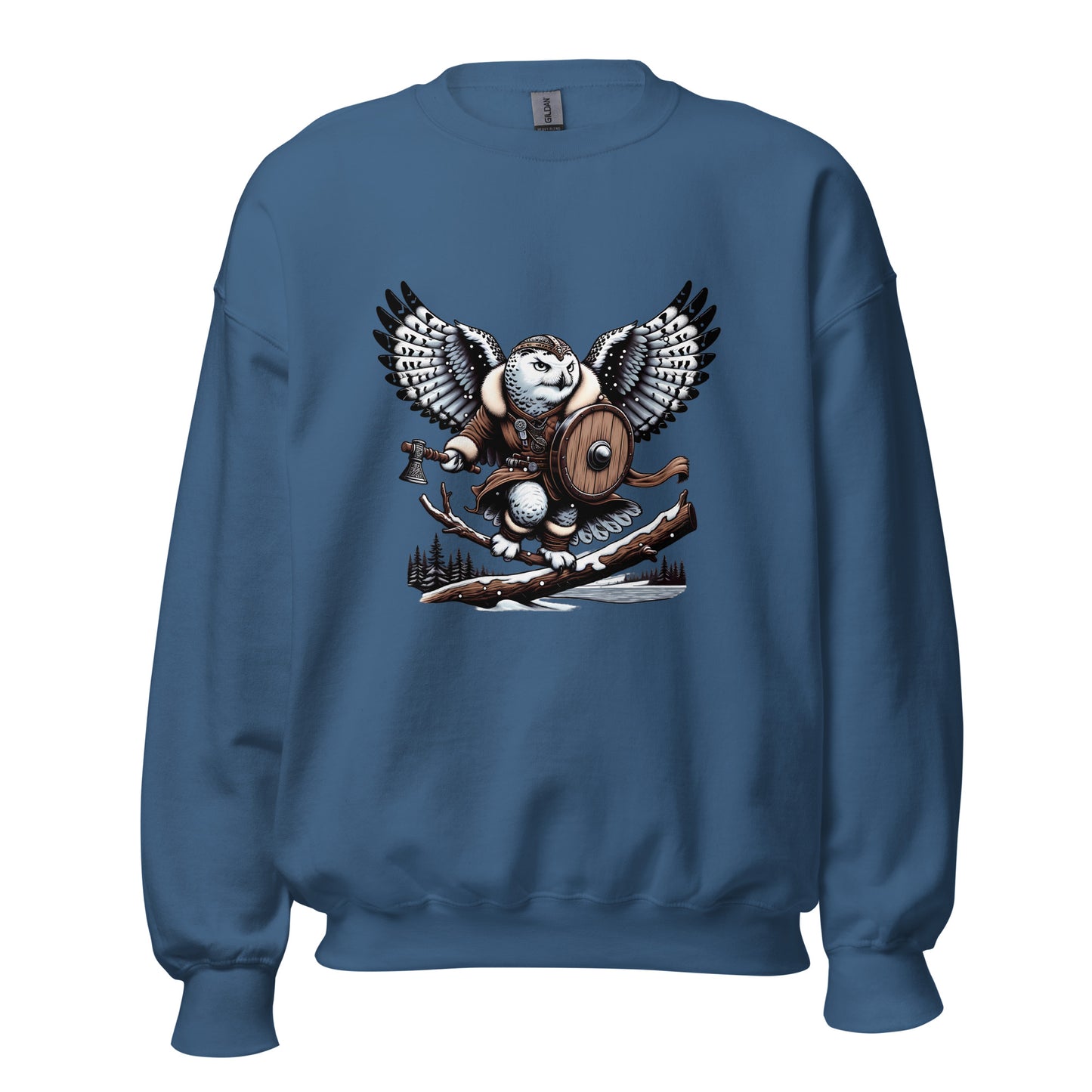 Alaska Snowy Owl "Snowtalon" Unisex Sweatshirt