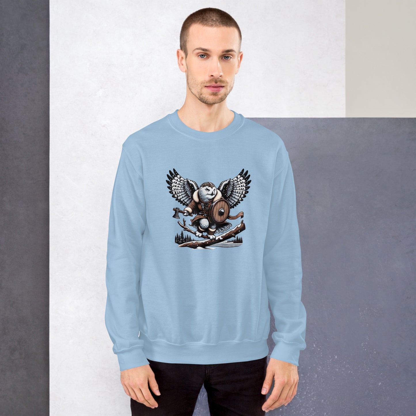 Alaska Snowy Owl "Snowtalon" Unisex Sweatshirt