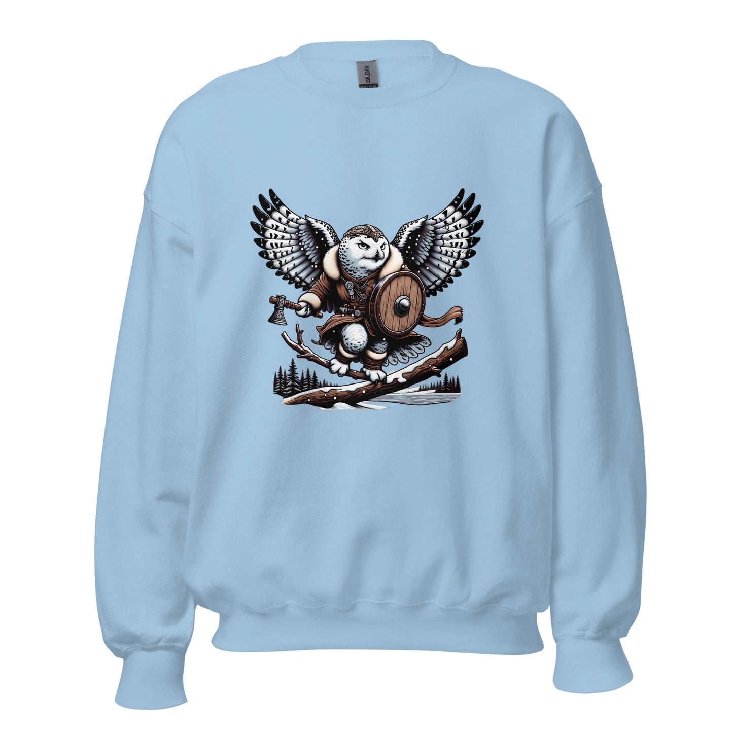 Alaska Snowy Owl "Snowtalon" Unisex Sweatshirt