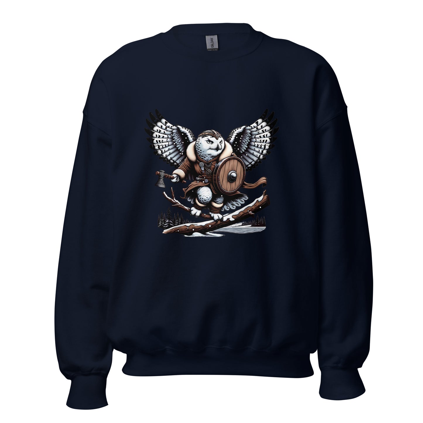 Alaska Snowy Owl "Snowtalon" Unisex Sweatshirt