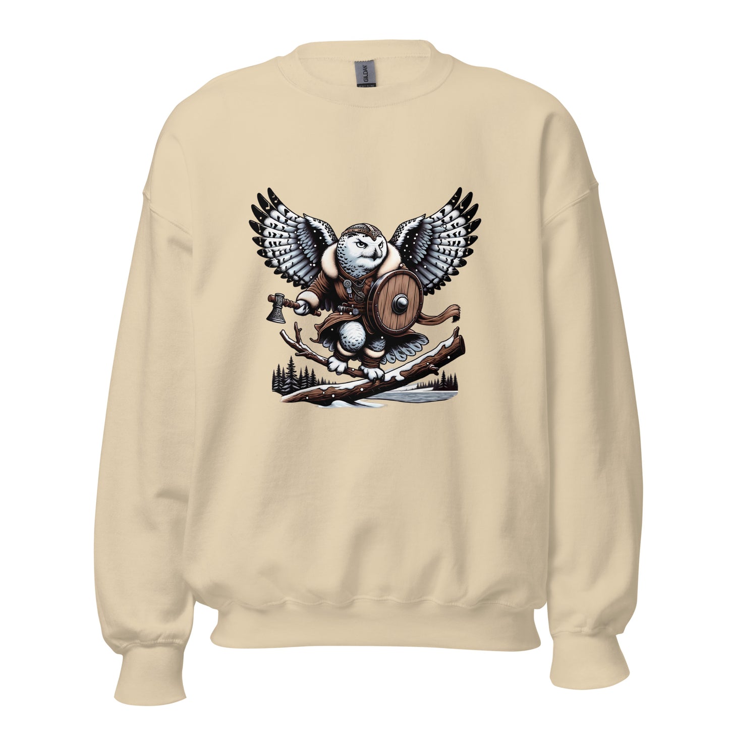 Alaska Snowy Owl "Snowtalon" Unisex Sweatshirt