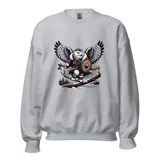 Alaska Snowy Owl "Snowtalon" Unisex Sweatshirt