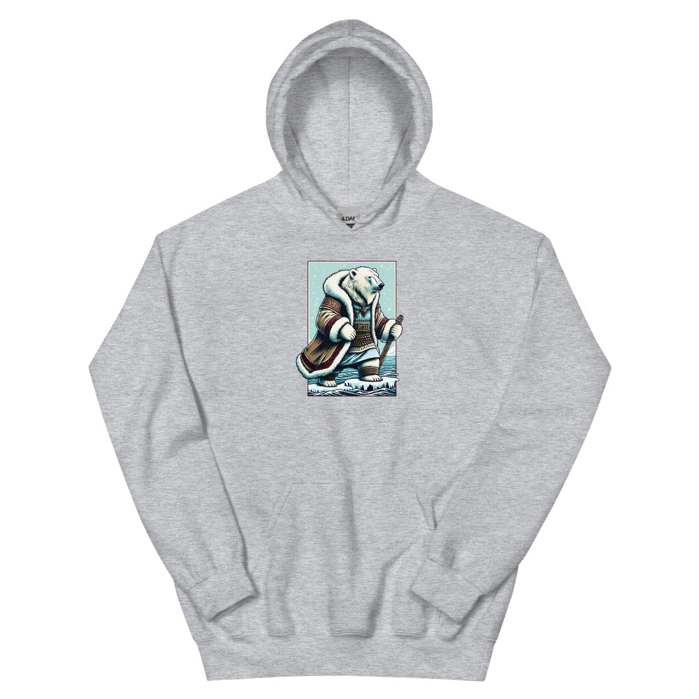 The Ice Jarl – Hoodie in Sport Grey