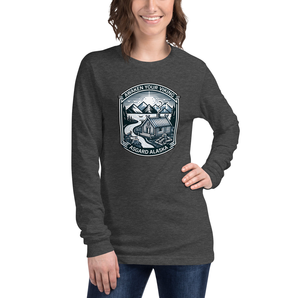 Awaken Your Viking - Unisex Long Sleeve Tee