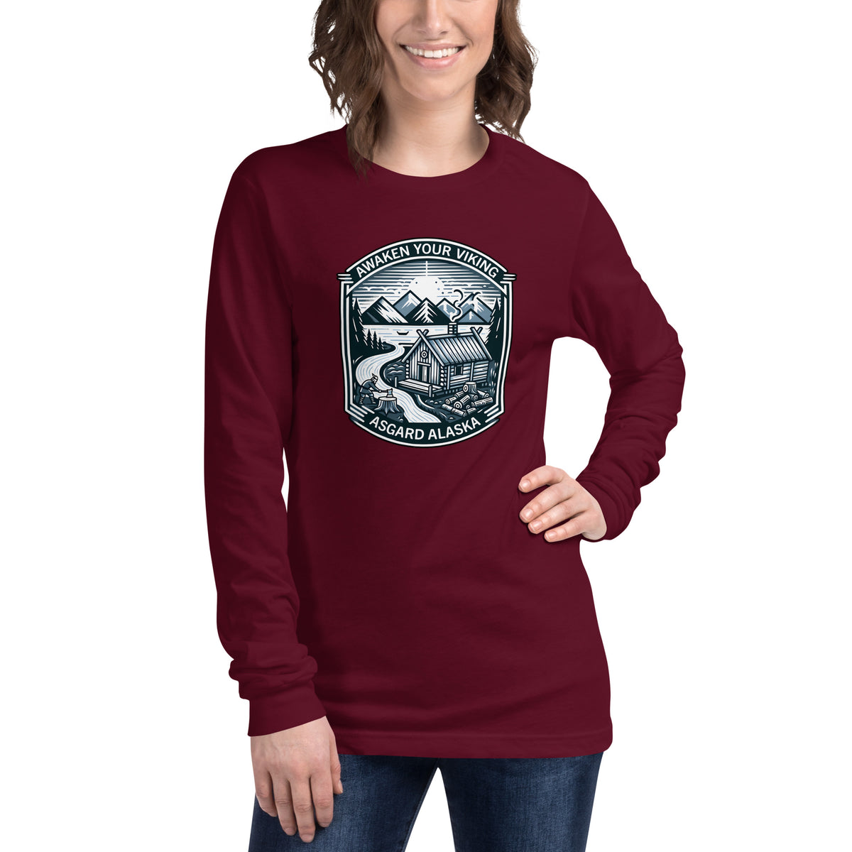 Awaken Your Viking - Unisex Long Sleeve Tee