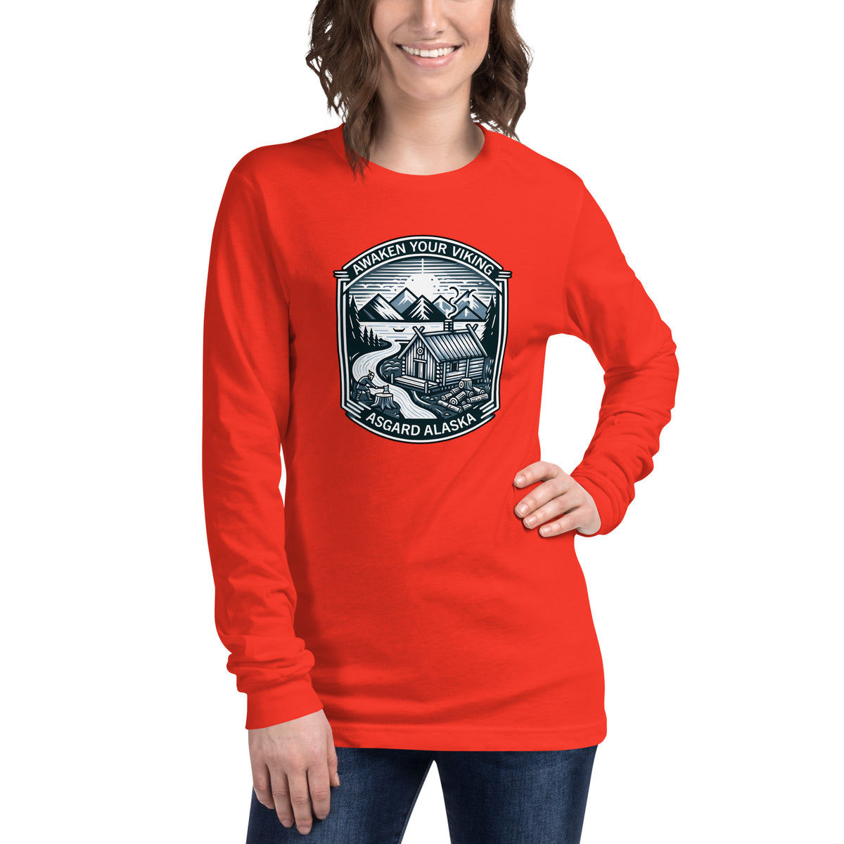 Awaken Your Viking - Unisex Long Sleeve Tee