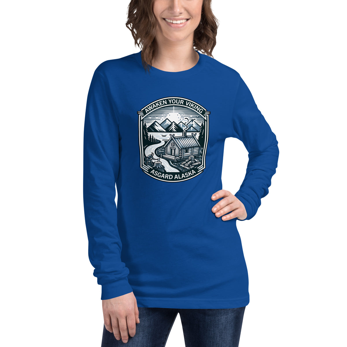 Awaken Your Viking - Unisex Long Sleeve Tee
