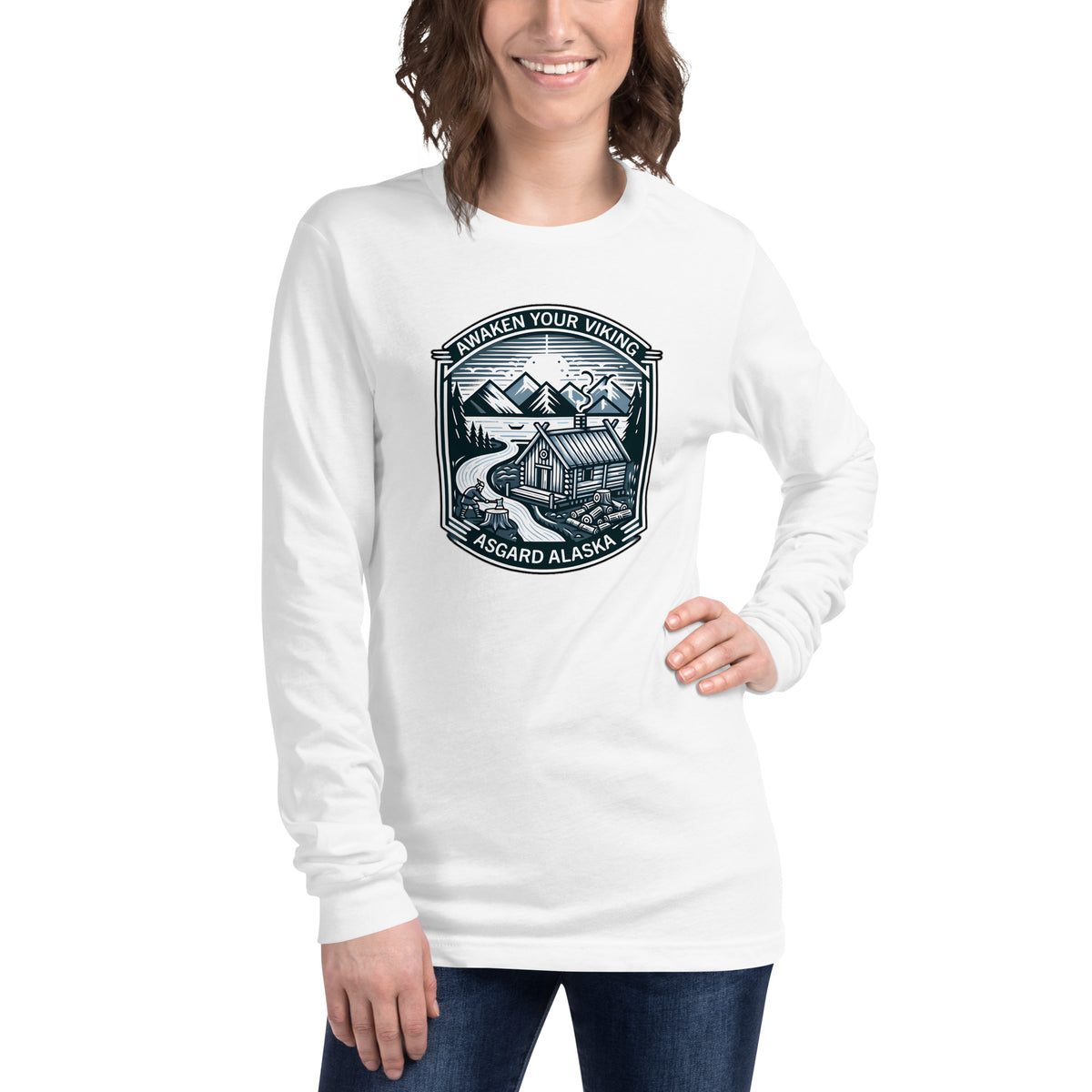 Awaken Your Viking - Unisex Long Sleeve Tee