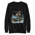 Alaskan Viking Moose Hunter – Unisex Premium Sweatshirt