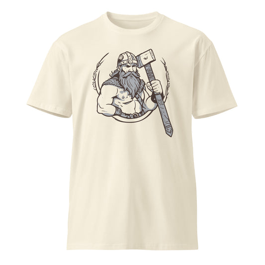 Viking Warrior with Sword premium t-shirt