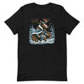Alaskan Viking Moose Hunter – Unisex Tee in Black