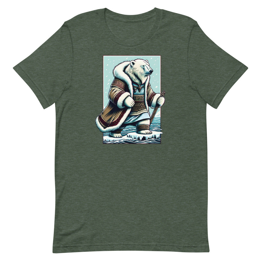 The Ice Jarl – Unisex Tee in Heather Forest