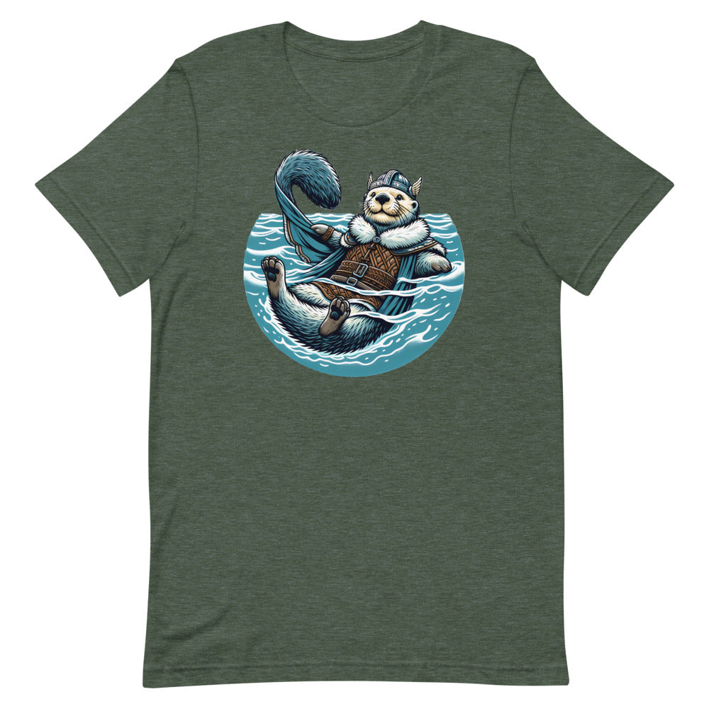 Ótr's Day Off – Unisex Tee in Heather Forest