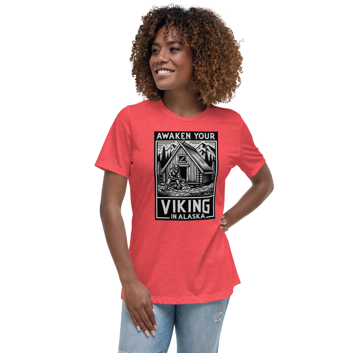 Awaken Your Viking  - Women's Relaxed T-Shirt