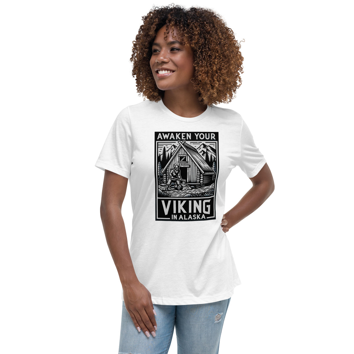 Awaken Your Viking  - Women's Relaxed T-Shirt